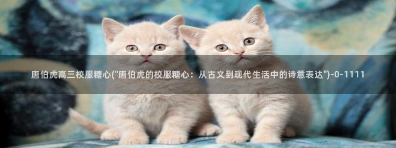 糖心vlog深夜里释放自己：唐伯虎高三校服糖心(\
